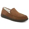 Vionic Men's Gustavo Orthotic Slipper - Medium Width In Toffee In Multi