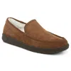 Vionic Men's Gustavo Slipper In Toffee Suede In Multi