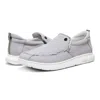Vionic Men's Seaview Canvas Slip-on Shoes In Gray In Grey