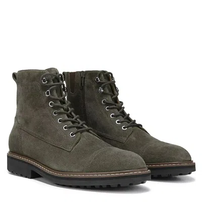 Vionic Men's  Livermore Boots Dark Khaki Suede Arch Support Ankle Hawk1532 In Green