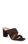 Vionic Merlot Slide Sandal In Brown