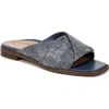 Vionic Miramar Slide Sandal In Denim Blue