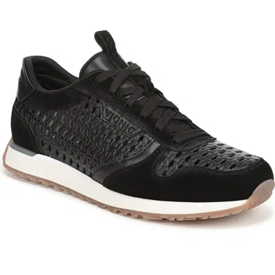 Vionic Monarch Woven Sneaker In Black