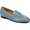 Vionic Newport Loafer In Vintage Blue Haze