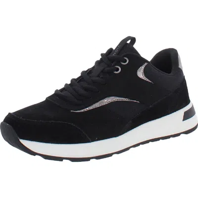 Vionic Nova Womens Metallic Lace-up Athletic And Training Shoes In Black