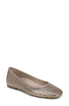 Vionic Orinda Perforated Ballet Flat In Brown