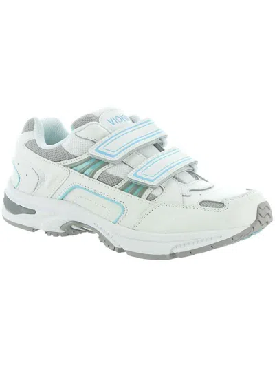 Vionic Orthaheel Tabi Womens Breathable Performance Athletic Shoes In White