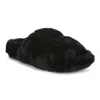Vionic Peppa Open Toe Slipper In Black