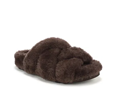 Vionic Peppa Platform Slipper In Brown