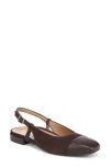 Vionic Petaluma Slingback Flat In Burgundy