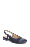 Vionic Petaluma Slingback Flat In Blue