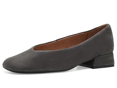 VIONIC PETRA WOMEN'S FLAT SHOES GREY SUEDE: 7.5 M, LEATHER/SUEDE