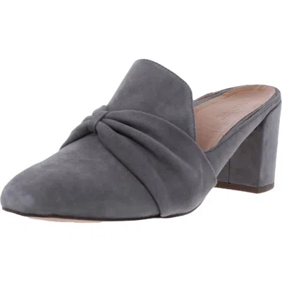 Vionic Presley Womens Suede Square Toe Mules In Pink