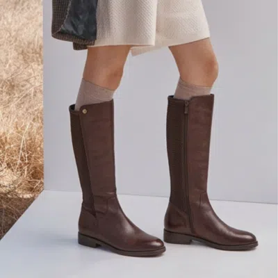 Vionic Reagan Tall Boot In Brown