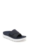 Vionic Restore Ll Womens Adjustable Slip On Thong Sandals In Navy/white