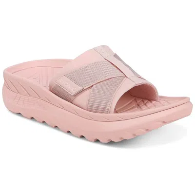 Vionic Rebound Women's Peach Pink Adjustable Strap Slide Sandals Gal982