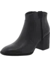 Vionic Regan Womens Leather Square Toe Booties In Multi