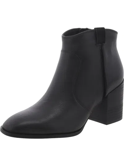 Vionic Regan Womens Leather Square Toe Booties In Multi