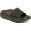 Vionic Rejuvenate Slide Sandal In Dark Khaki