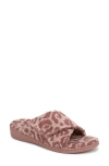 Vionic Relax Ii Plush Slide Sandal In Multi
