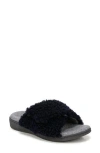 Vionic Relax Ii Plush Slide Sandal In Blue