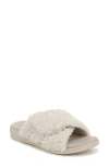 Vionic Relax Ii Plush Slide Sandal In Cream
