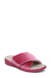 Vionic Relax Ii Plush Slide Sandal In Multi
