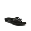 Vionic Bella Womens Slip On Thong Sandals In Black