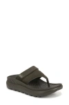 Vionic Restore Ii Flip Flop In Dark Khaki