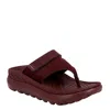 Vionic Restore Ii Flip Flop In Burgundy