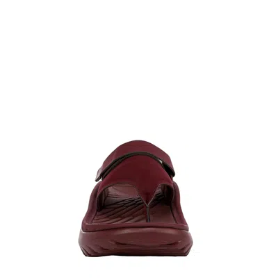 Vionic Restore Ii Thongs Flip-flop Port Wine Burgundy I8658s2601 Women's