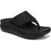Vionic Restore Iii Platform Flip-flop In Black