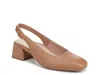 Vionic Reyes Block Heel Slingback Pump In Brown