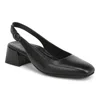 Vionic Reyes Block Heel Slingback Pump In Black