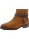 Vionic Rhiannon Womens Leather Ankle Booties In Multi