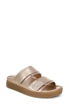 Vionic Riviera Wedge Sandal In Brown