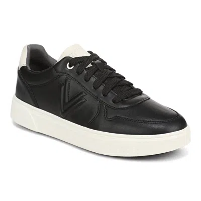 Vionic Robin Lace Up Trainer In Black