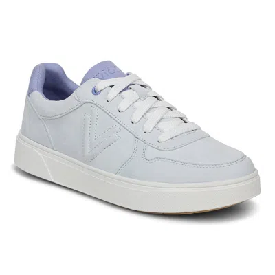 Vionic Robin Lace Up Trainer In Gray