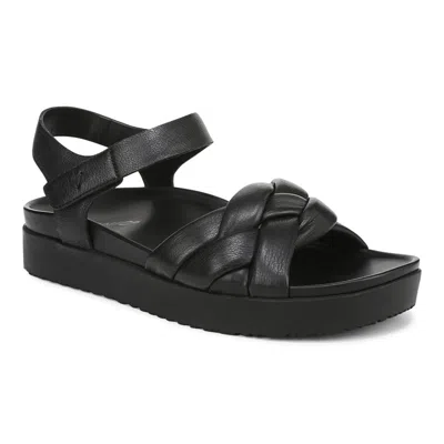 Vionic Rosa Strappy Platform Sandal In Black