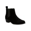 Vionic Roseland Almond Toe Ankle Boots Black Roseland-blk Women's In Black
