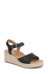 Vionic Sable Wedge Sandal In Black