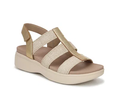 Vionic Sabrina Wedge Sandal In Brown