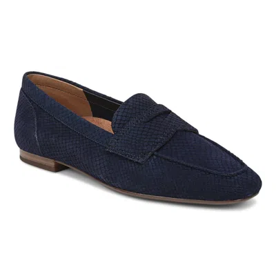 Vionic Sadie Penny Loafer In Blue