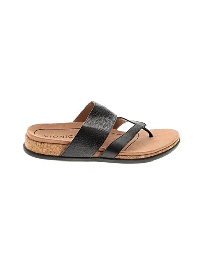 Pre-owned Vionic Sandals In Black