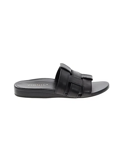 Pre-owned Vionic Sandals In Black