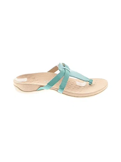 Pre-owned Vionic Sandals In Blue