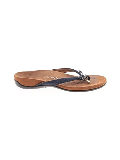 Pre-owned Vionic Sandals In Blue