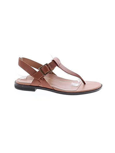 Pre-owned Vionic Sandals In Brown