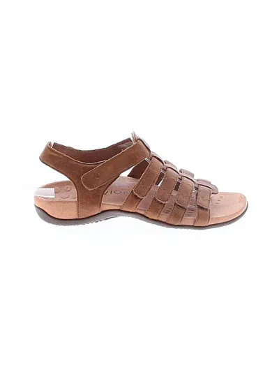 Pre-owned Vionic Sandals In Brown