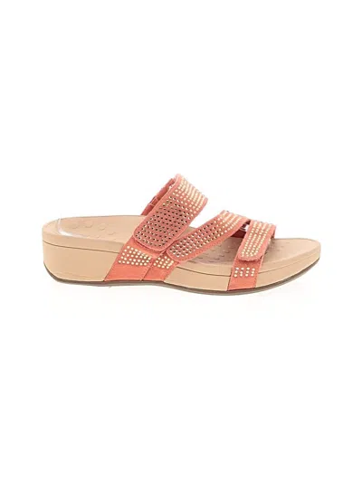 Pre-owned Vionic Sandals In Orange